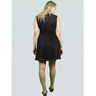 Vestido Gia Negro algodón pima SALE SOLO S-M KS9 4