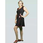 Vestido Gia Negro algodón pima SALE SOLO S-M KS9 5