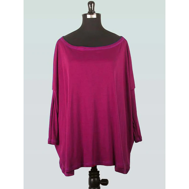 Poleron Oversize Kaia COLORES L-3XL PIMA RV 7