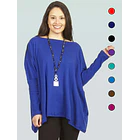 Poleron Oversize Kaia COLORES L-3XL PIMA RV 2