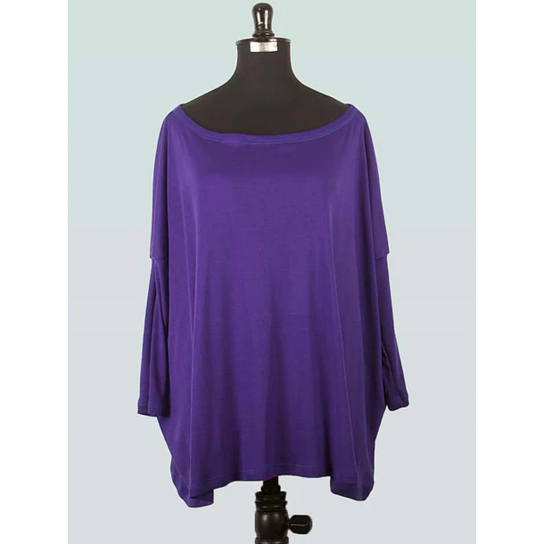 Poleron Oversize Kaia COLORES L-3XL PIMA RV 8