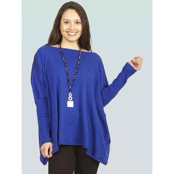 Poleron Oversize Kaia COLORES L-3XL PIMA RV 11