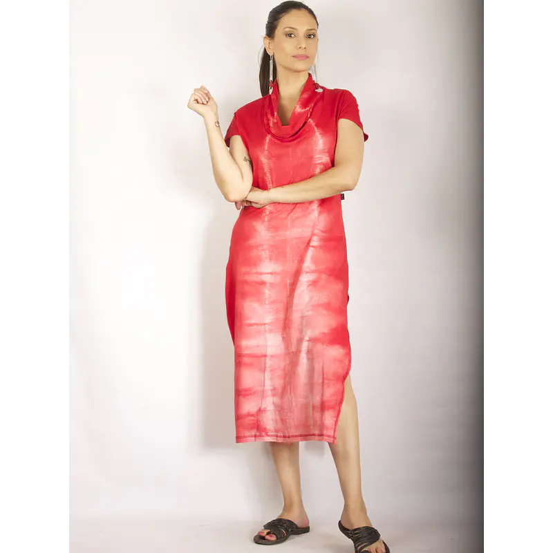 Vestido Aylin rojo Ks11