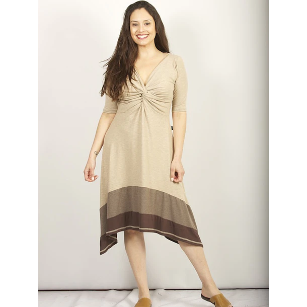 Vestido Nude algodón K3.  1