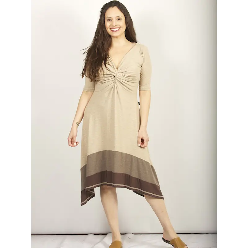 Vestido Nude algodón K3. 