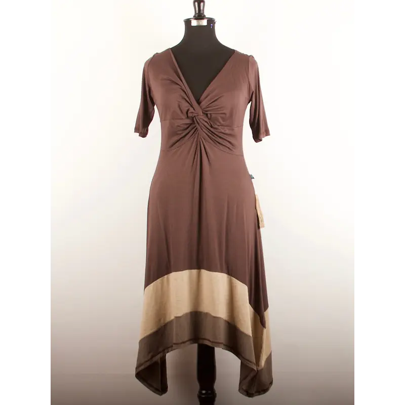 Vestido Nude algodón K3. 