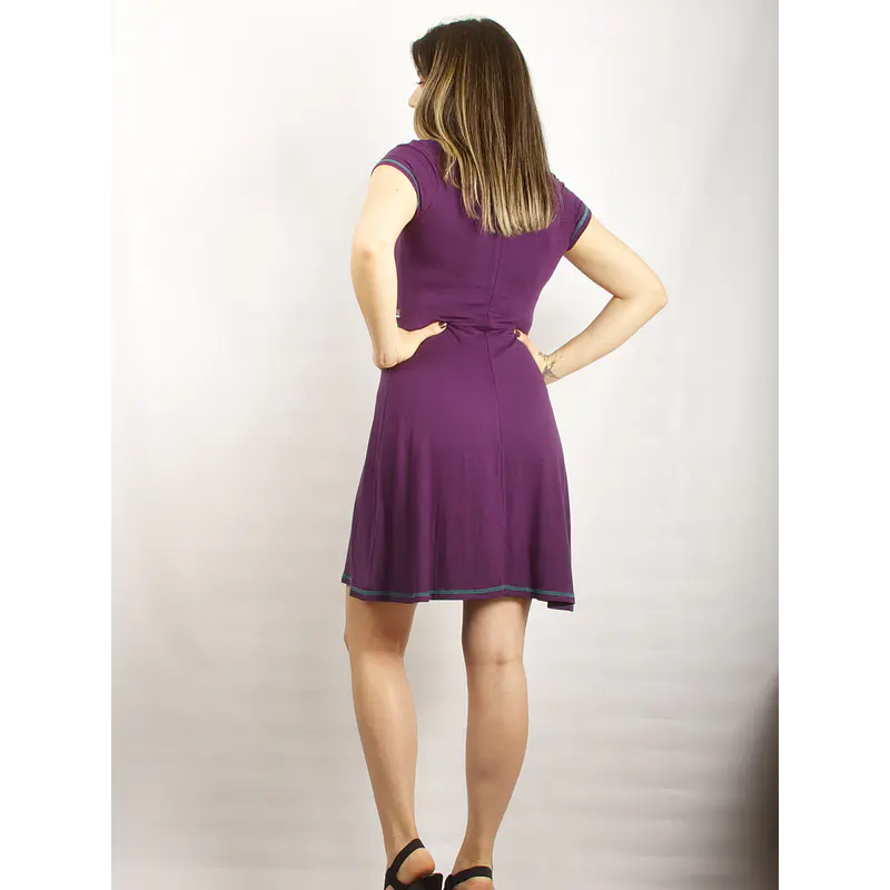 Vestido Vania S Morado
