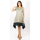 Vestido Giglia kaki 1