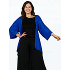 Tapado Kimono Alfonsina azul rey 1