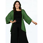 Tapado Kimono Alfonsina verde 1
