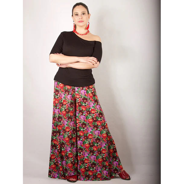 Pantalón estampado lycra fría 2