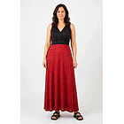 Vestido Flavia Negro Rojo ks31  SALE solo xl 1