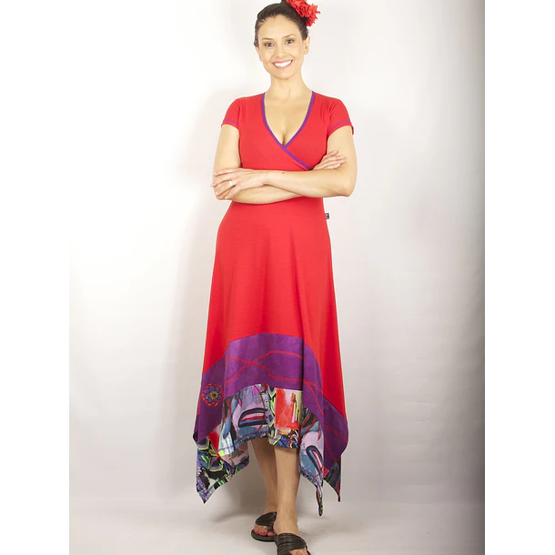 Vestido Sesasi rojo 2