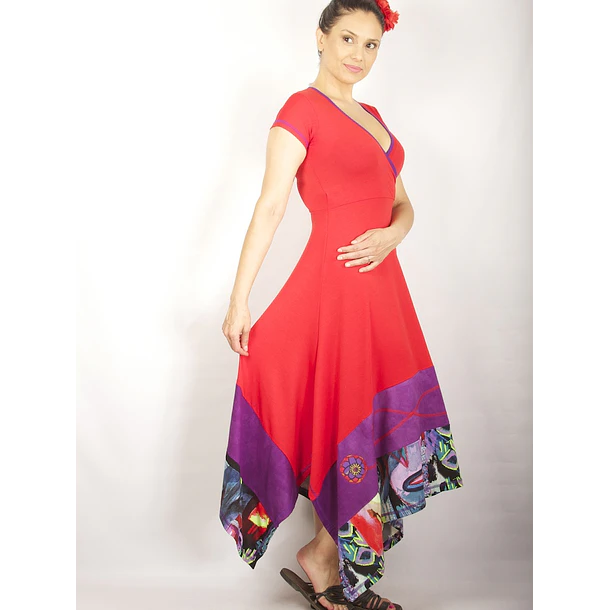 Vestido Sesasi rojo 1
