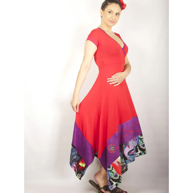 Vestido Sesasi rojo