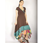 Vestido Sesasi café 1