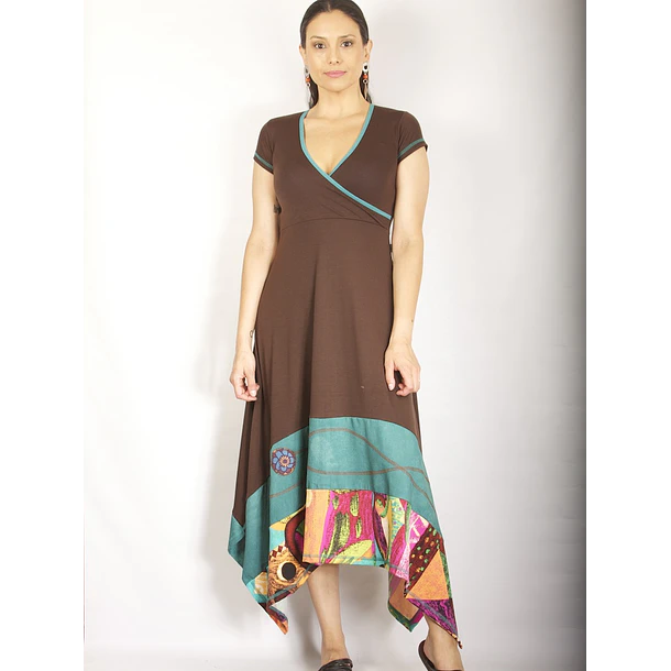 Vestido Sesasi café 2