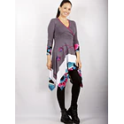 Vestido Anahi invierno gris S 2