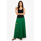 Pantalón Palazzo Milano verde 1