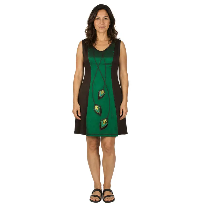 Vestido Fiesta NICETO Verde M AL XL 