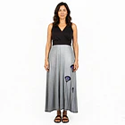 Vestido Isidora Imperio acetato scuba ,  xl 1