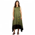 Vestido Tupahue  verde L  1
