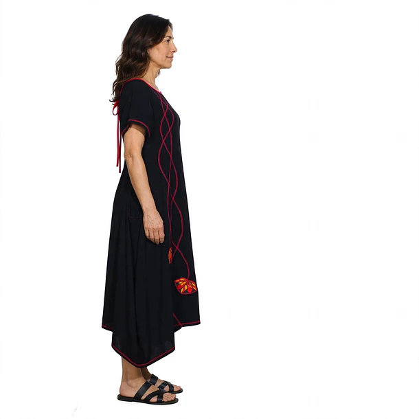 Vestido Bruma Negro Rojo | Edición limitada 2