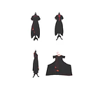 Vestido Bruma Negro Rojo | Edición limitada 8