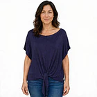 Polera Kesia azul marino 1