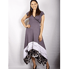 Vestido Sesasi Sale gris solo S ,kve583 1