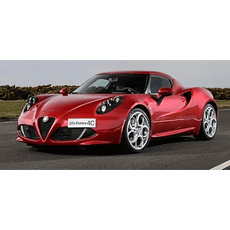 Manual De Taller Alfa Romeo 4C (2013-2019) Ingles