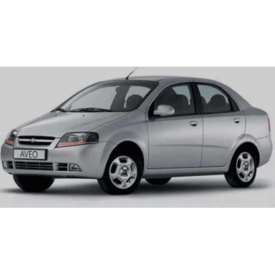 Manual De Taller Diagramas Chevrolet Aveo 2002-2006 Ingles