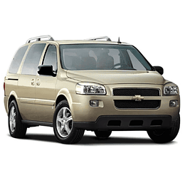 Manual De Taller Chevrolet Uplander 2005-2009 Ingles