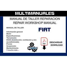 Manual De Taller Fiat Bravo Y Brava (1995-2000) Ingles