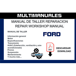 Manual De Taller Y Diagramas Ford Mondeo (1993-2000) Español