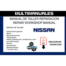 Manual De Taller Nissan Altima 2005 Ingles