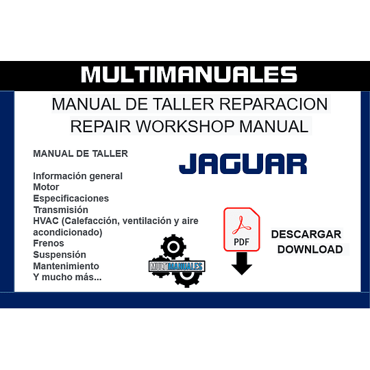 Manual De Taller Jaguar Xj6 (1988-1994) En Español