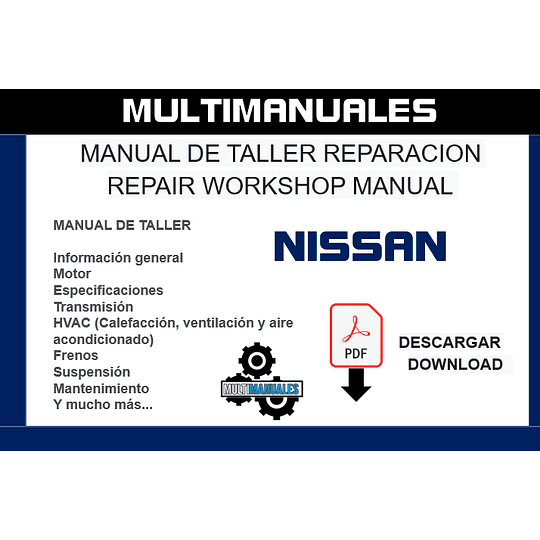 Manual De Servicio Nissan Motor Series A10 Y A12 Español