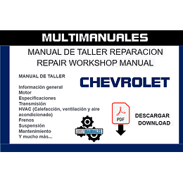 Manual De Taller Y Diagramas Chevrolet Cavalier 1995-2001