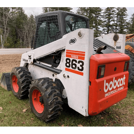 Manual De Taller Y Diagramas Bobcat 863 En Español