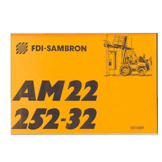 Catálogo de repuestos Bobcat Sambron AM22-252-32_551861