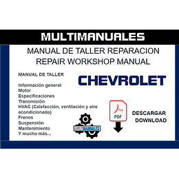 Manual De Taller Chevrolet Blazer Y Jimmy 1992 1993 1994 Esp