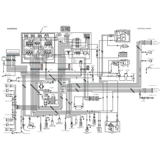 Diagrama eléctrico Caterpillar MCFE DP70