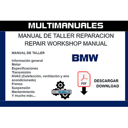 Manual De Taller Y Diagramas Bmw Z4 (2009-2016) Ingles