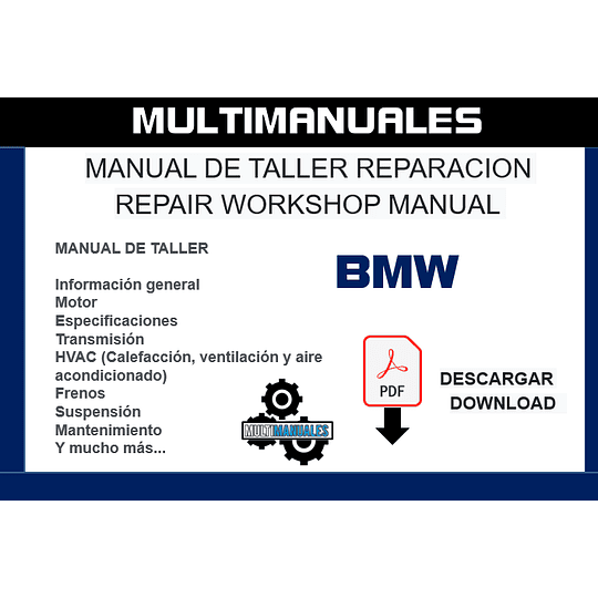 Manual De Taller Y Diagramas Bmw X3 E83 2007 2008 2009 2010