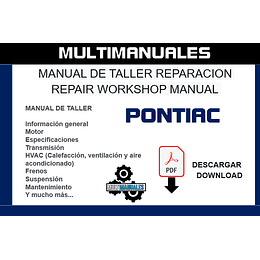 Manual de Taller Diagramas Pontiac Se 2000-2001