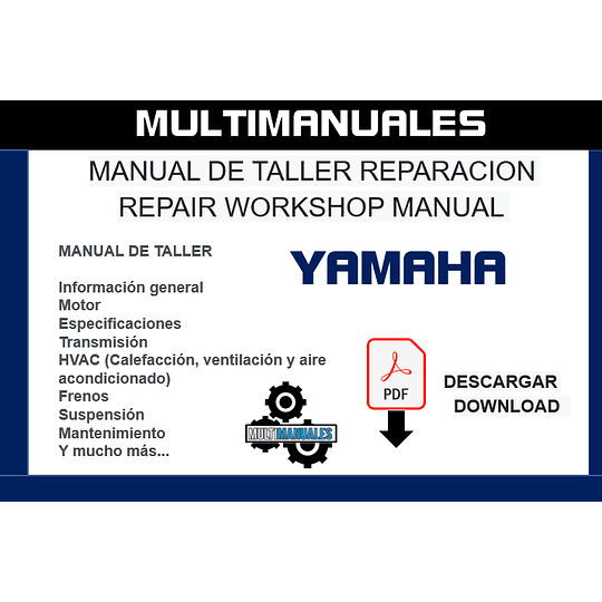 Manual De Servicio Yamaha XTZ 125 En Español