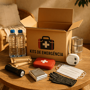 Kit Básico de Emergência - 2 Pessoas