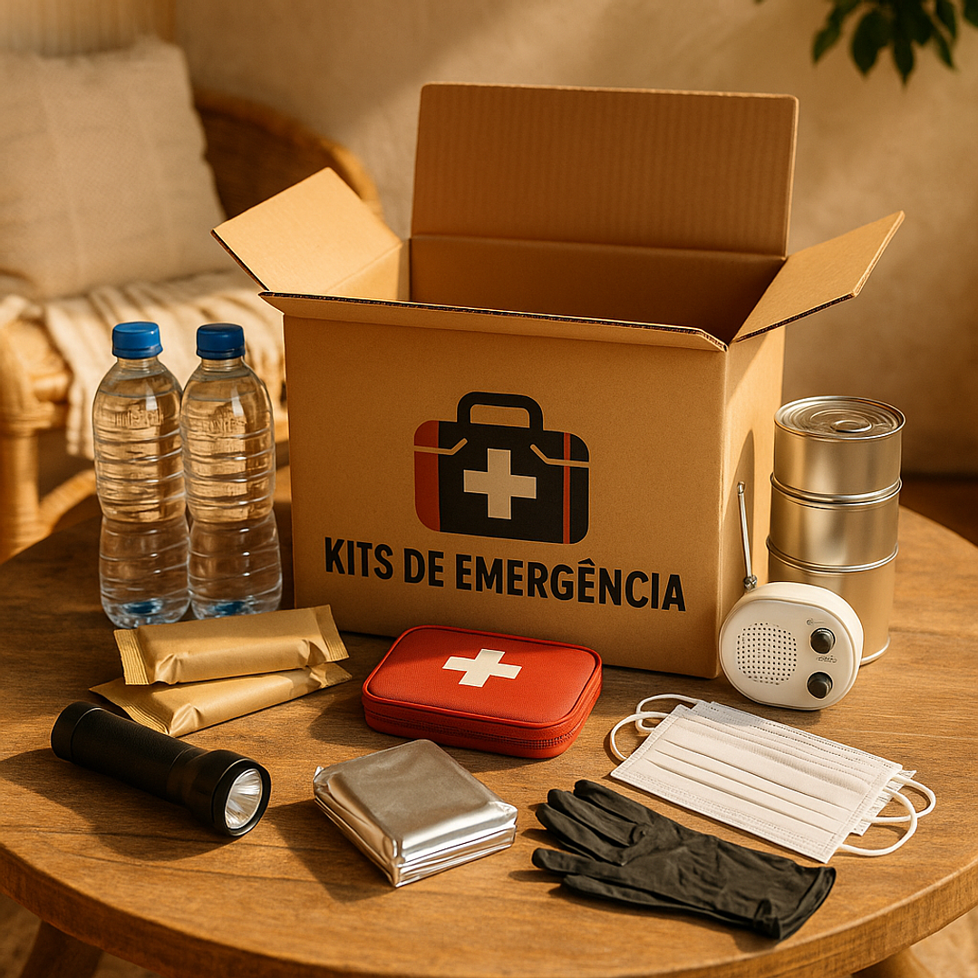 Kit Básico de Emergência - 4 Pessoas 1