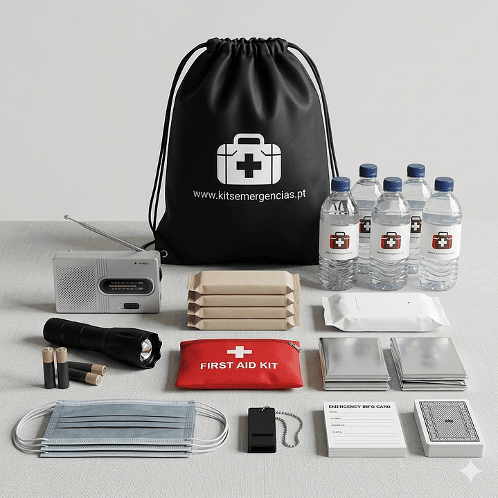 Kit Básico de Emergência - 4 Pessoas 1